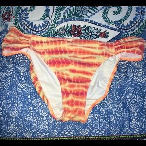 PINK Victoria secret tie dye bikini BOTTOMS